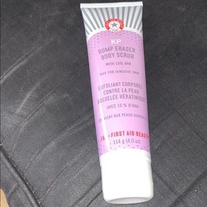 KP bump eraser body scrub